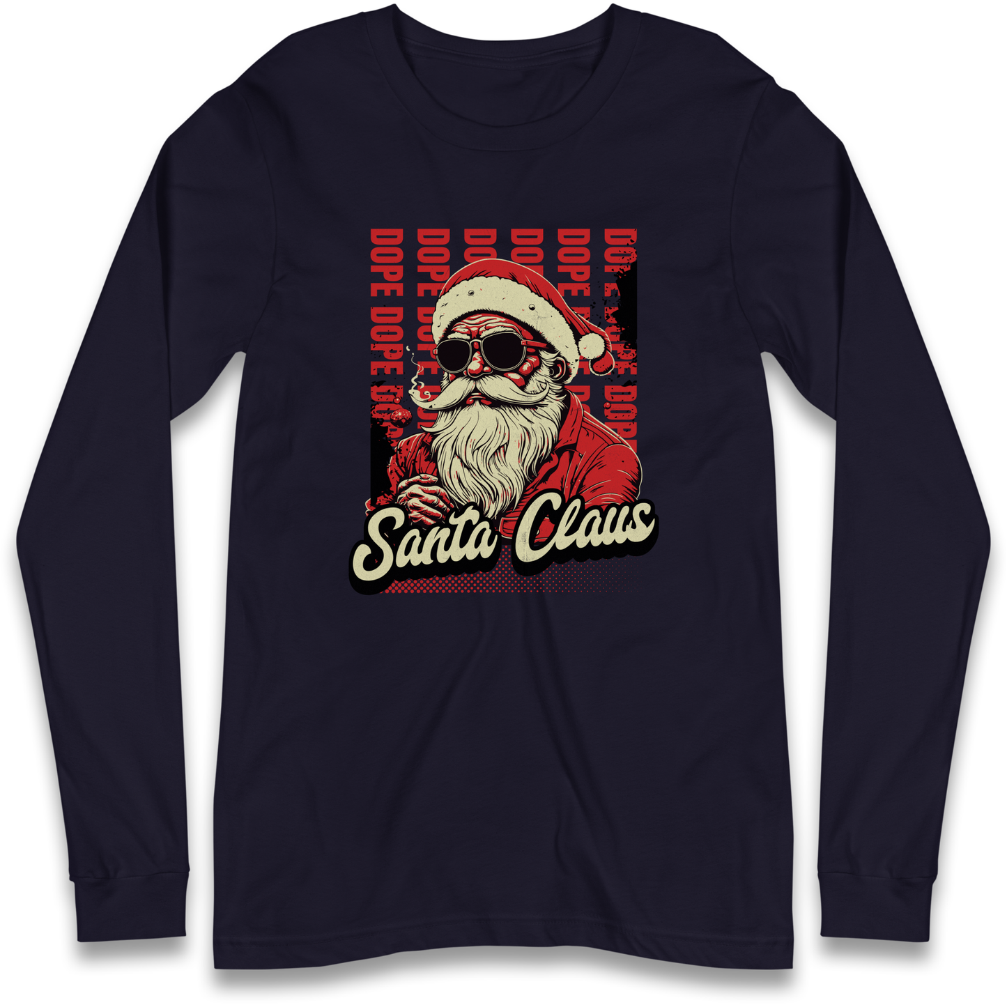Dope Santa Claus Longsleeve T Shirt
