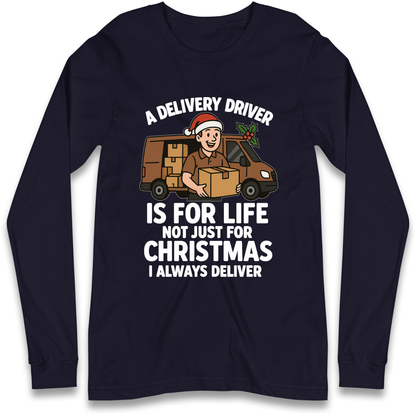 Delivery Driver Christmas Longsleeve T Shirt