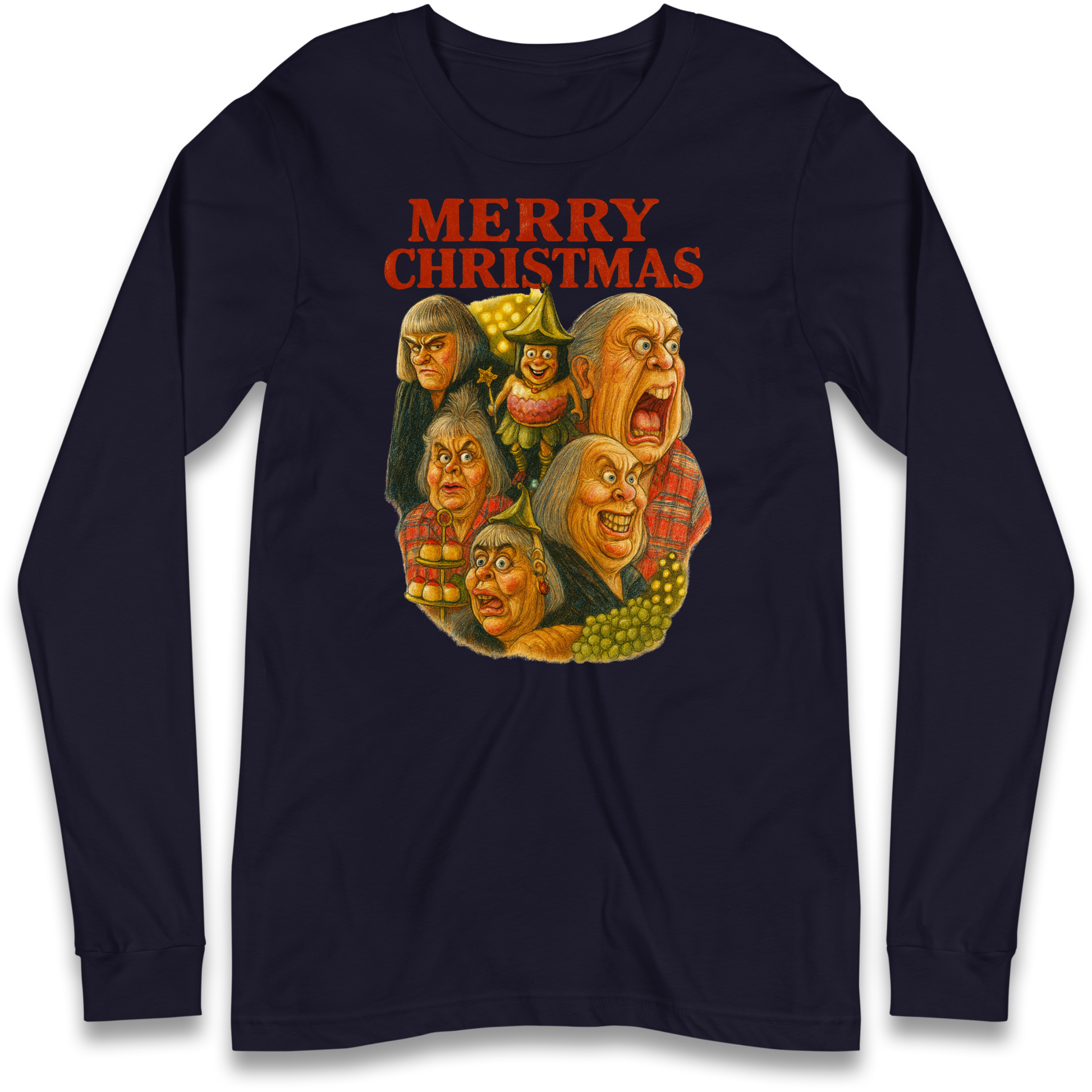M&S Christmas Food 2025 Advert Longsleeve T Shirt
