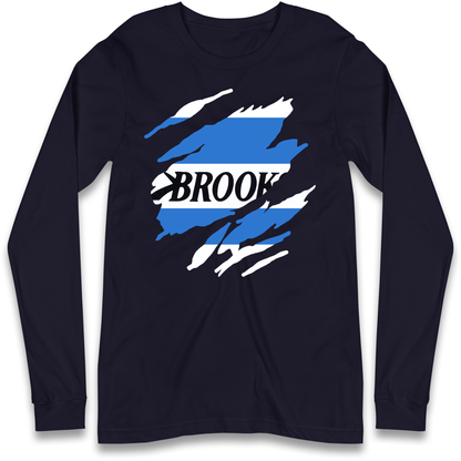 Retro QPR 1992 Torn Effect Longsleeve T Shirt