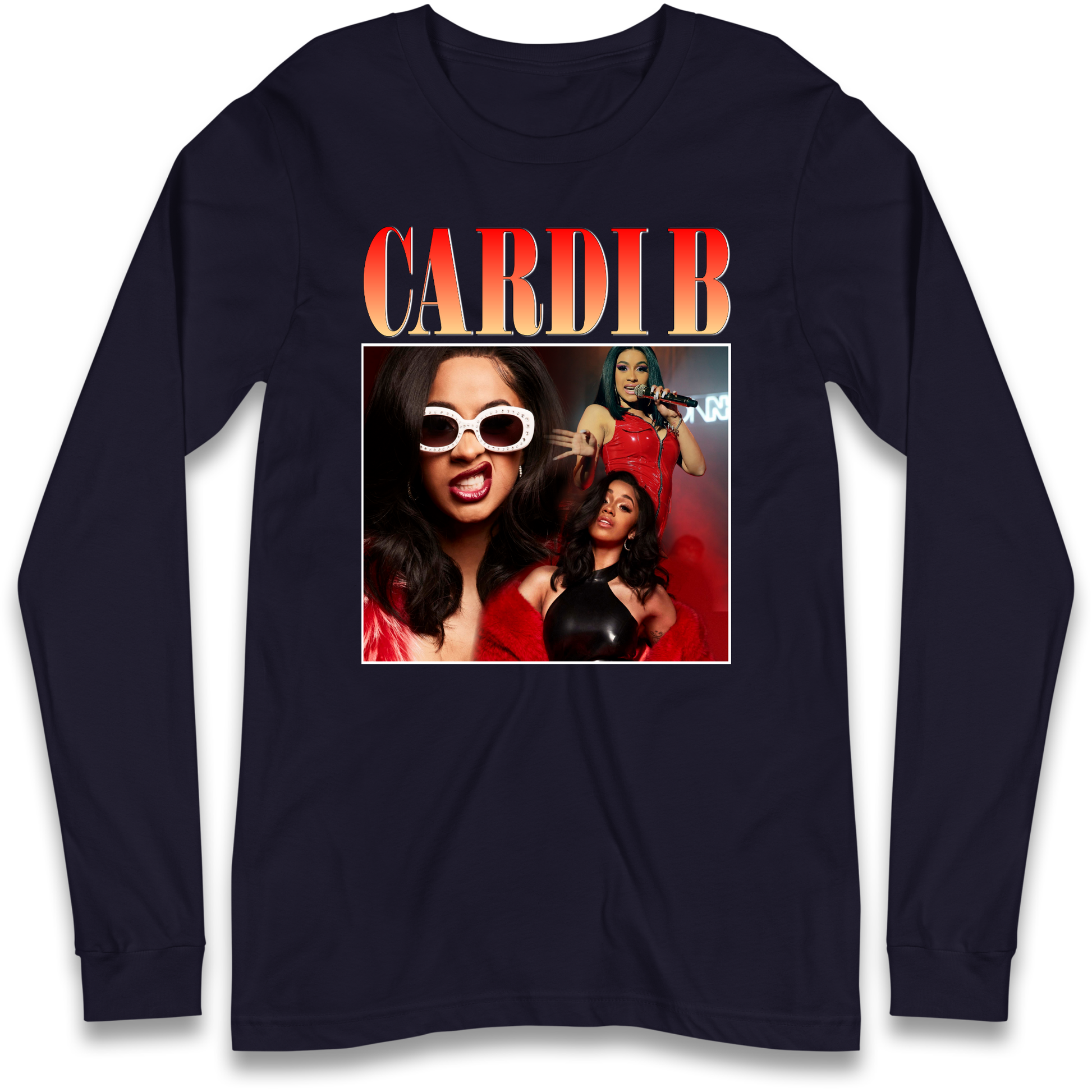 Cardi B Longsleeve T Shirt
