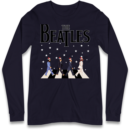 The Beatles Abbey Road Christmas Longsleeve T Shirt