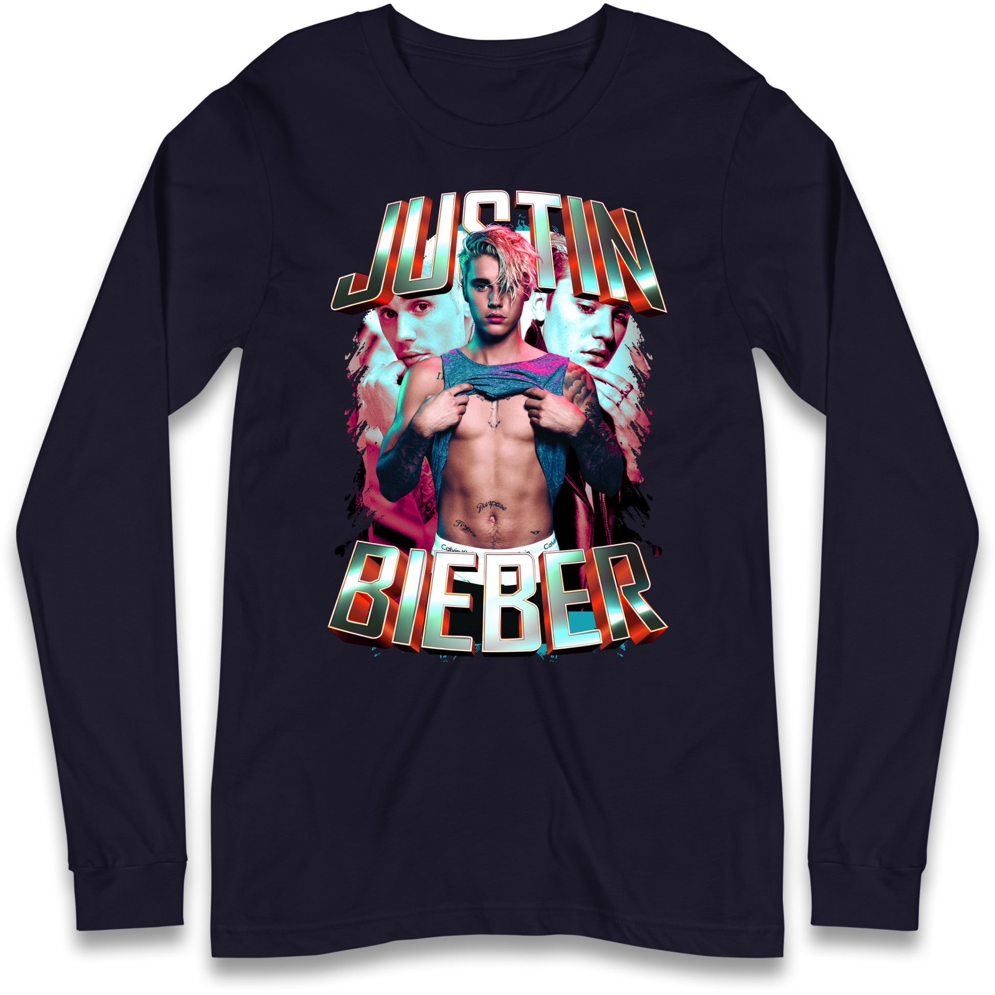 Justin Bieber Longsleeve T Shirt