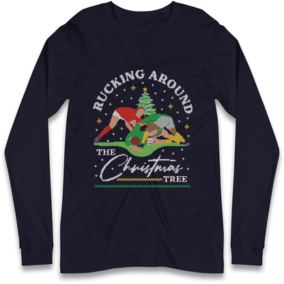Rugby Christmas Longsleeve T Shirt