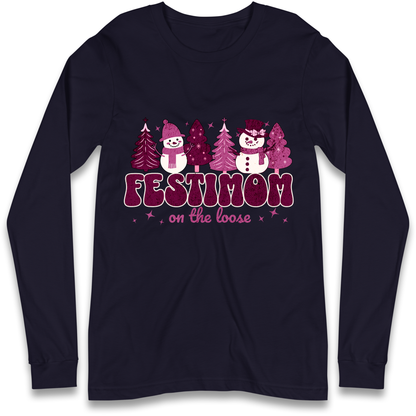 Festimom on The Loose Longsleeve T Shirt