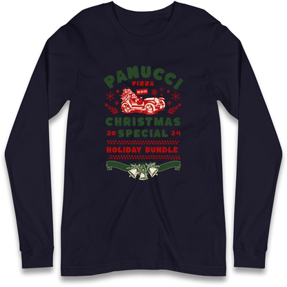 Panucci Pizza Christmas Special Christmas Longsleeve T Shirt