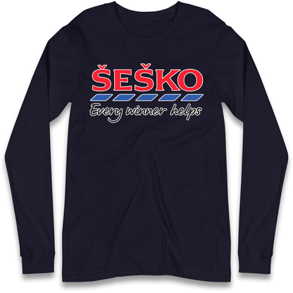Benjamin Sesko Every Winner Helps Longsleeve T-Shirt