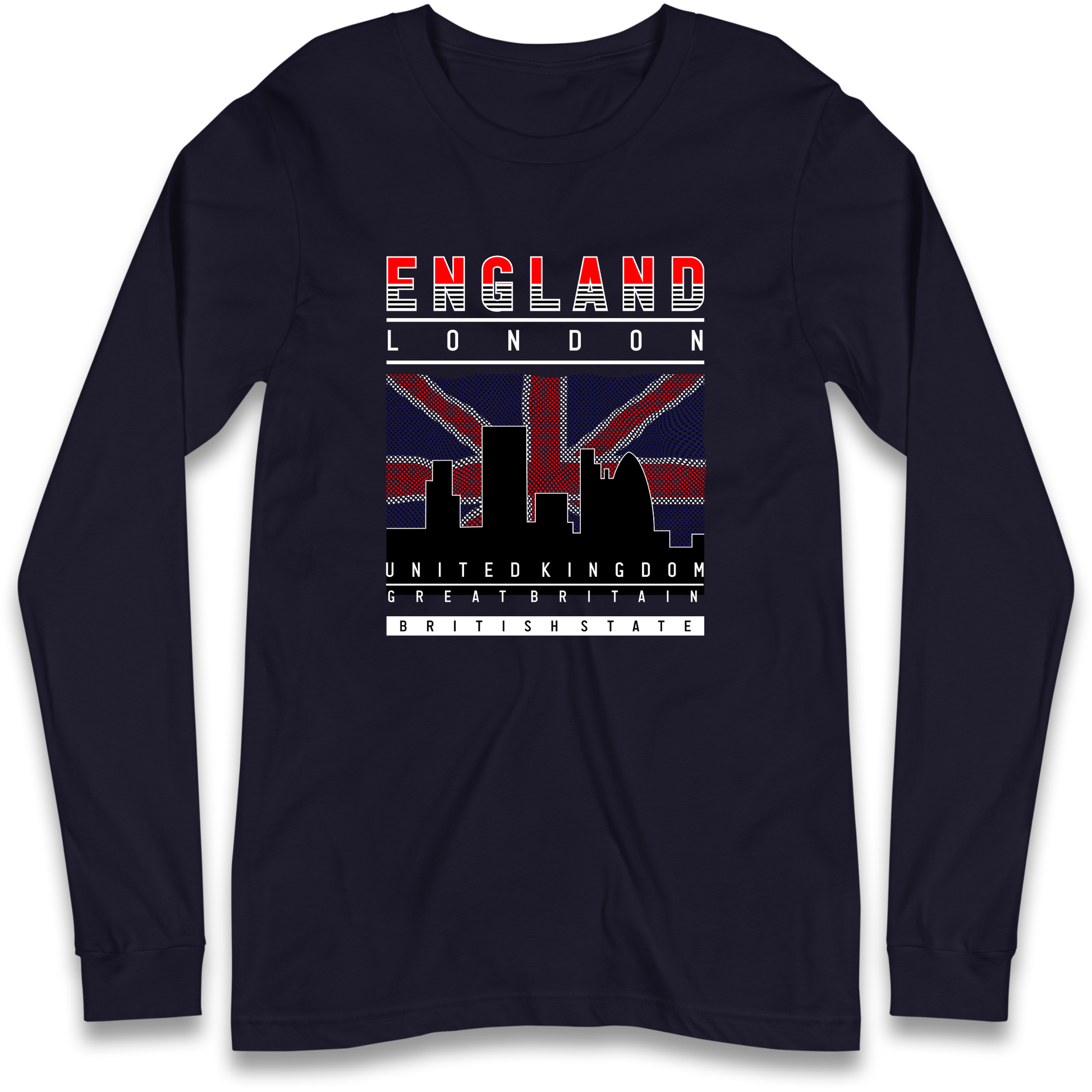 England London Longsleeve T Shirt