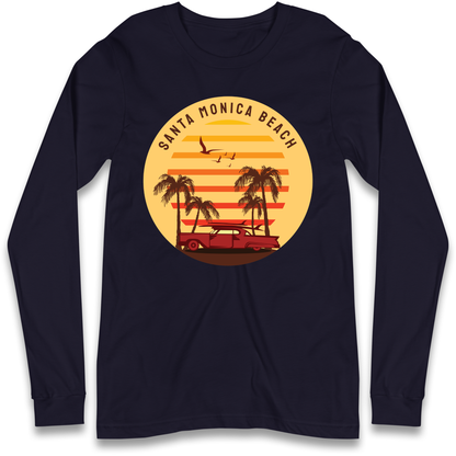 Santa Monica Beach Longsleeve T Shirt