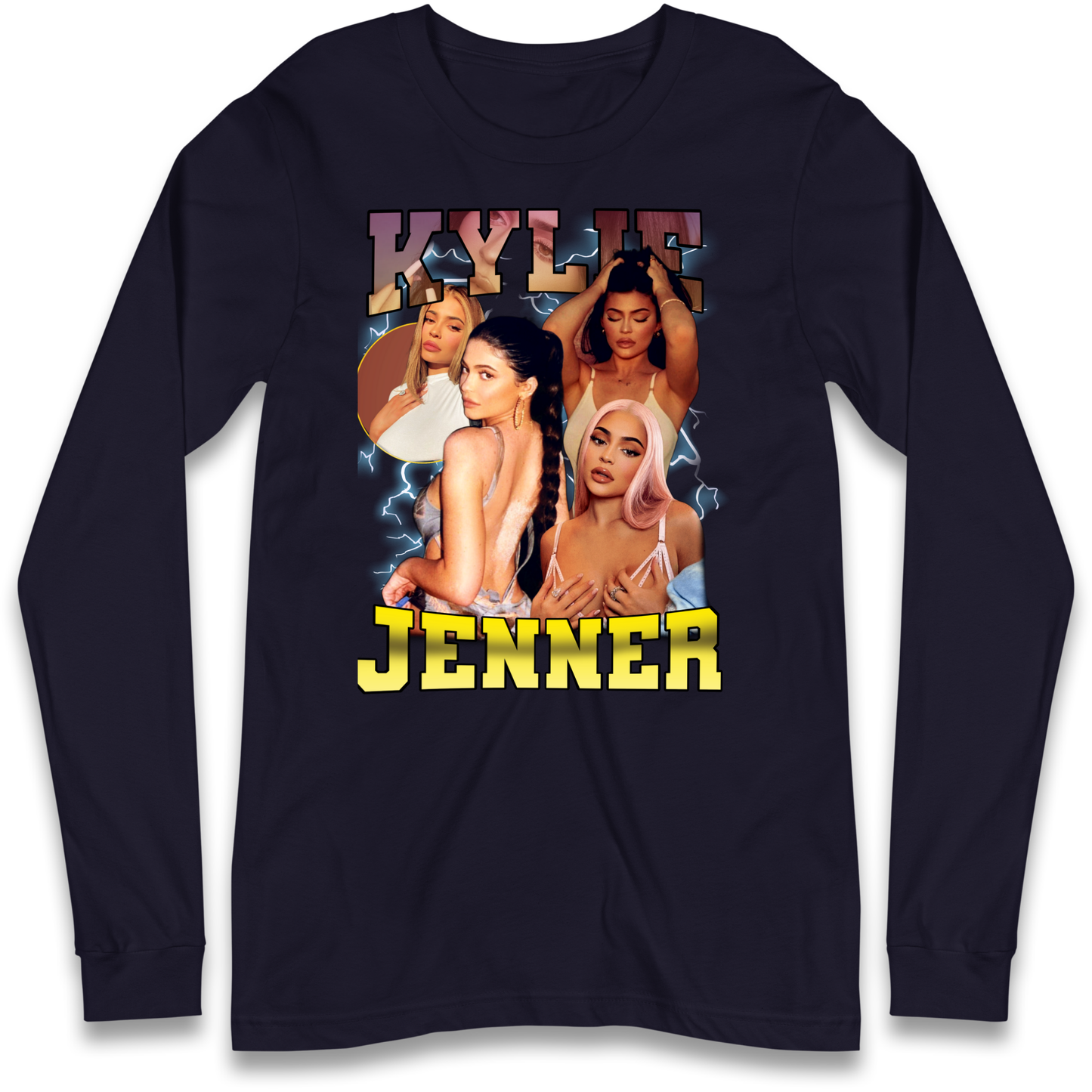 Kylie Jenner Pink Lips Longsleeve T Shirt
