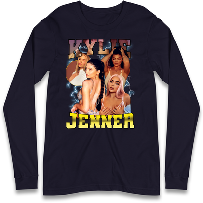 Kylie Jenner Pink Lips Longsleeve T Shirt