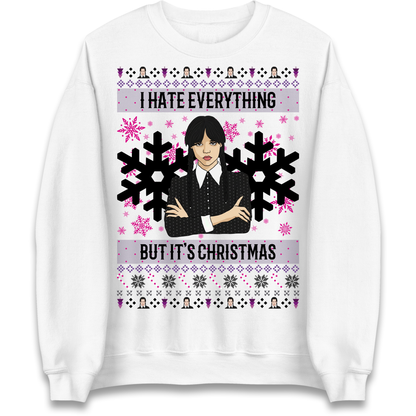 Wednesday addams Christmas Jumper