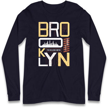 Brooklyn New York Urban District Longsleeve T Shirt