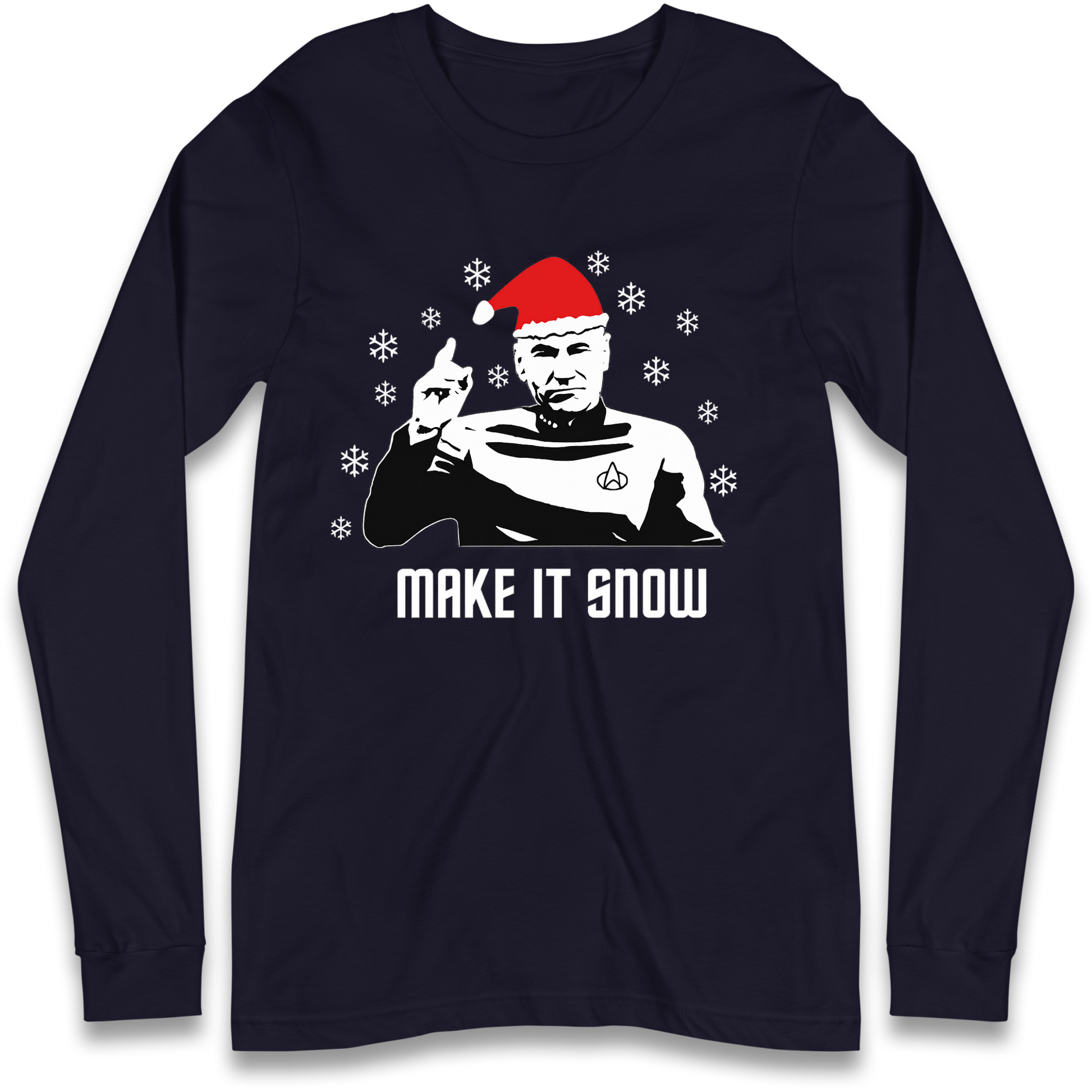 Make It Snow Longsleeve T Shirt