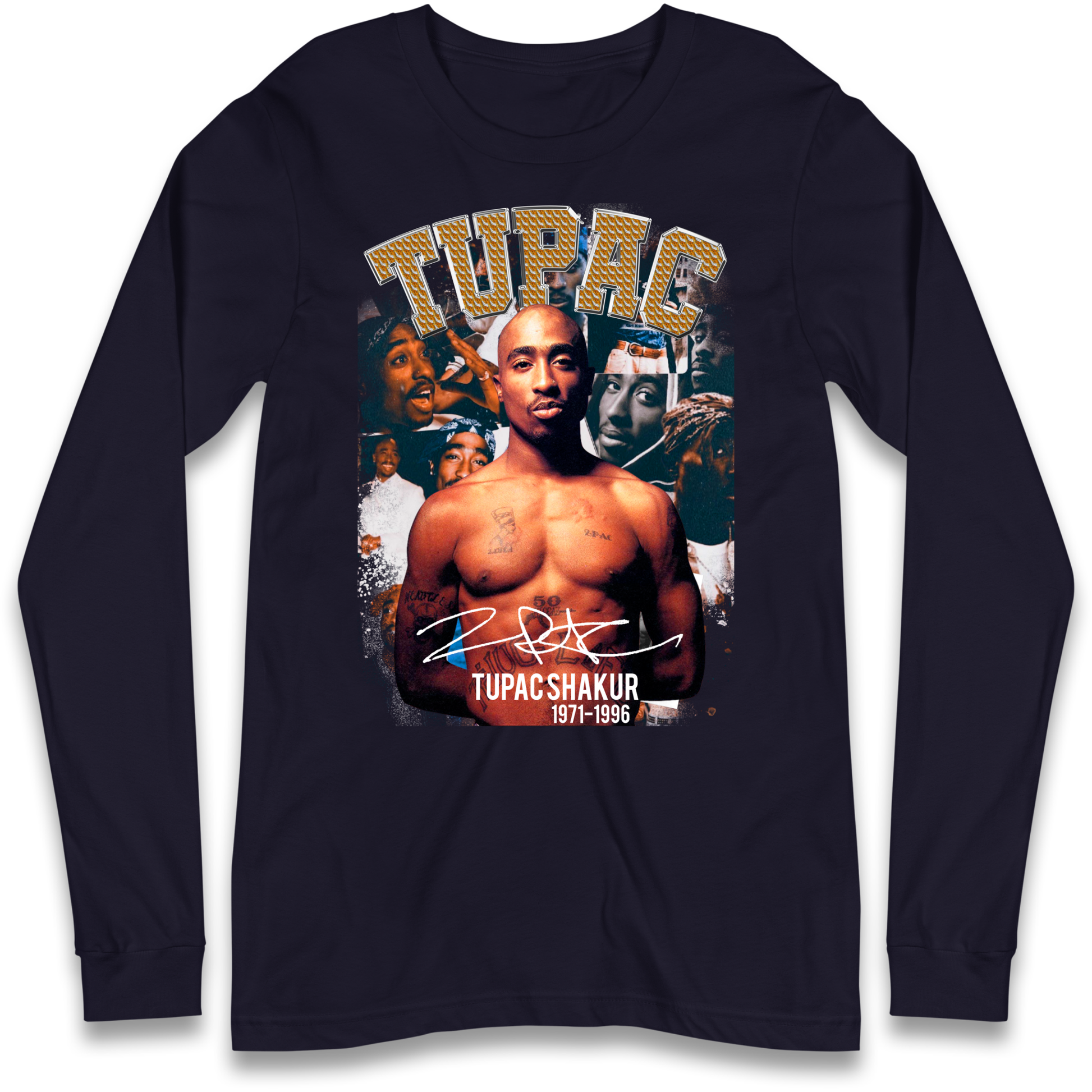 Tupac Shakur 1971 1996 Longsleeve T Shirt
