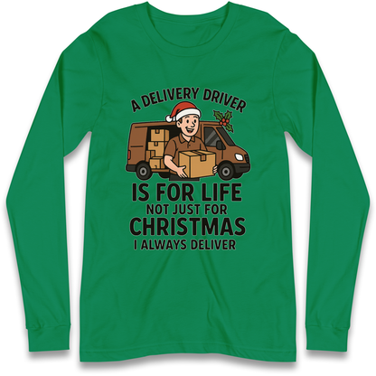 Delivery Driver Christmas Longsleeve T Shirt