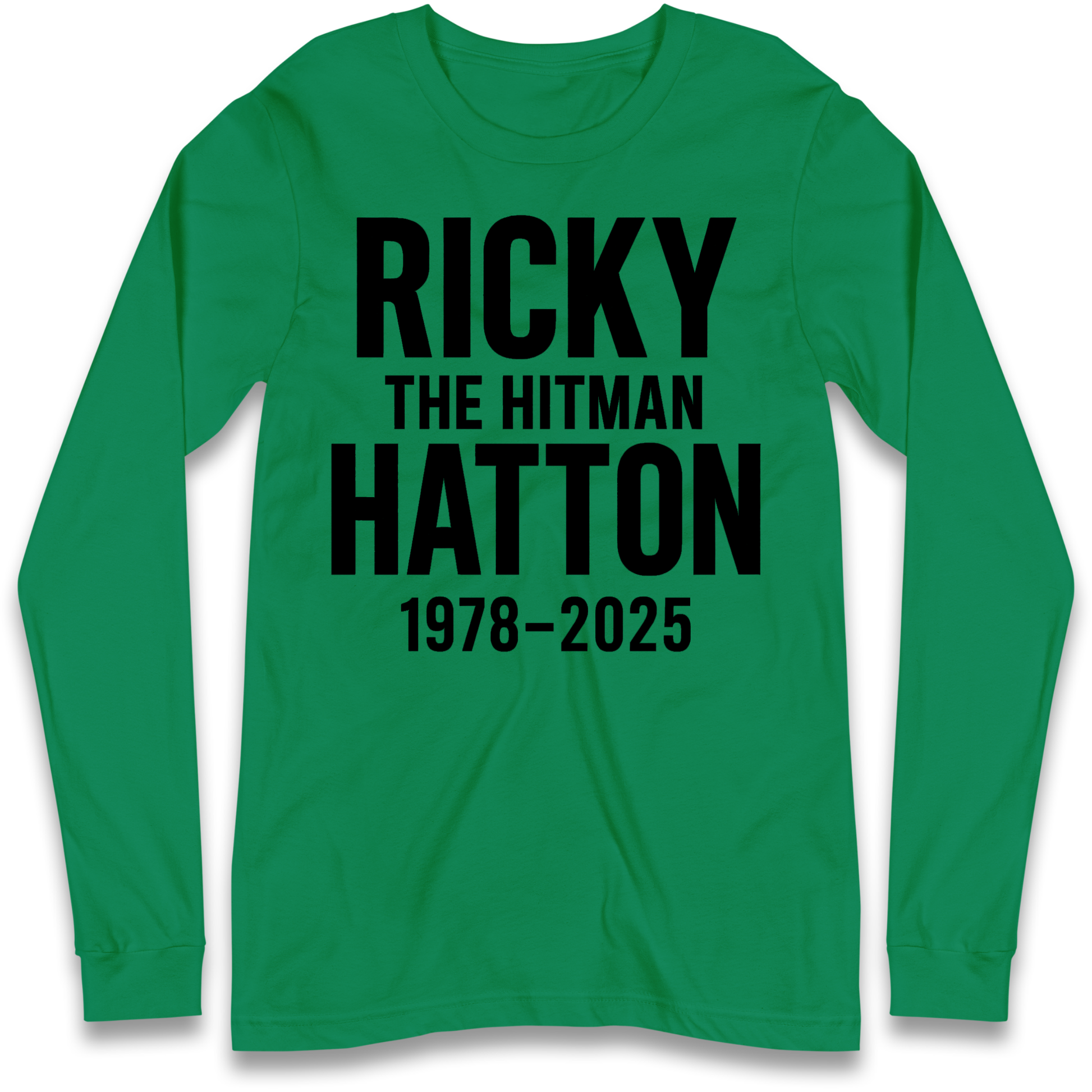 Ricky The Hitman Hatton 1978 2025 Longsleeve T Shirt