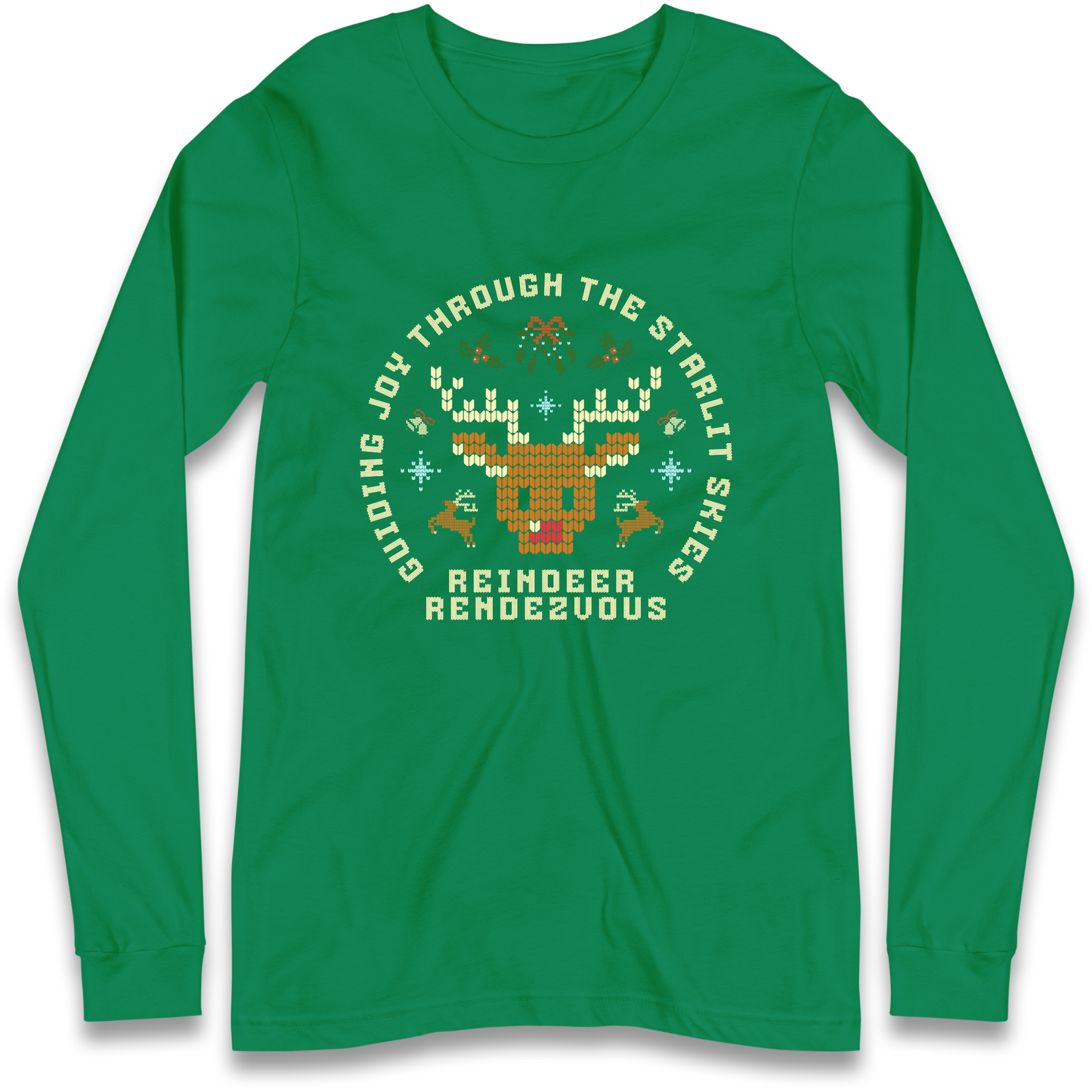 Reindeer Rendezvous Christmas Longsleeve T Shirt