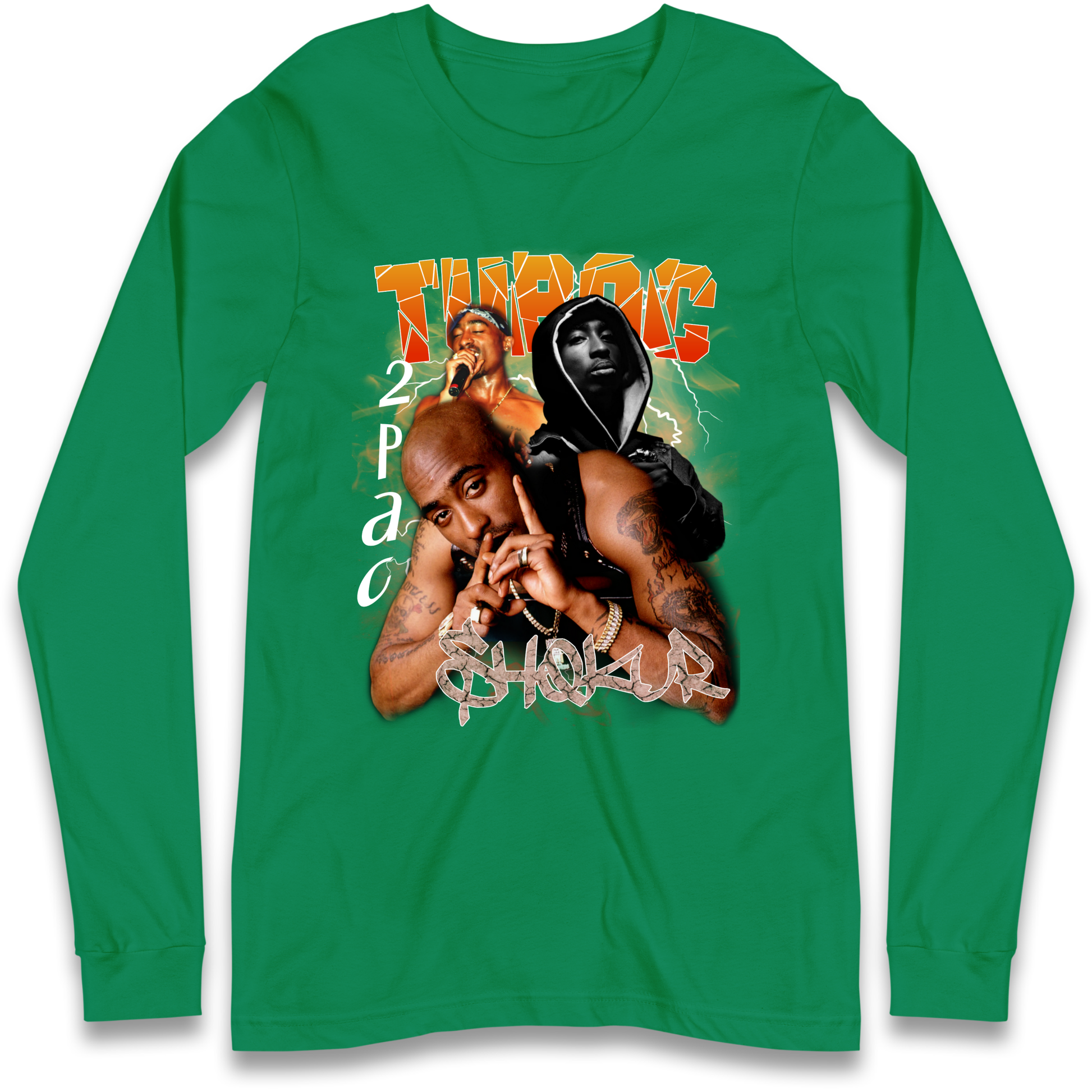 Tupac All Eyez On Me Longsleeve T Shirt