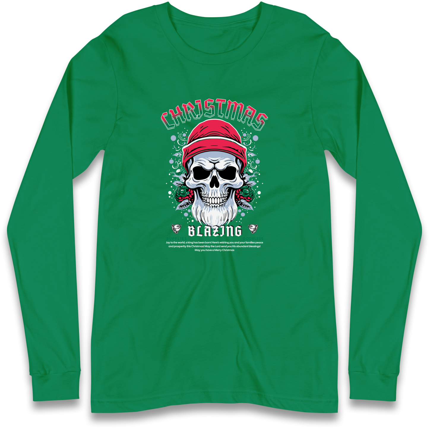 Christmas Blazing Longsleeve T Shirt