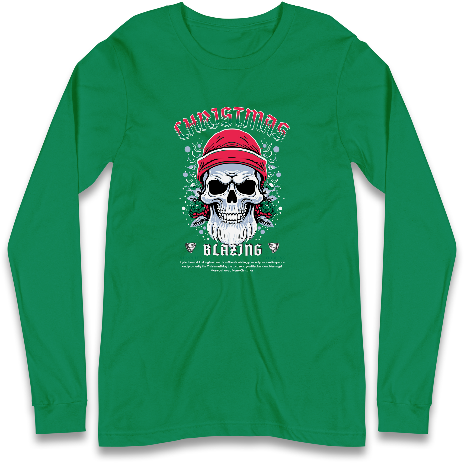Christmas Blazing Longsleeve T Shirt