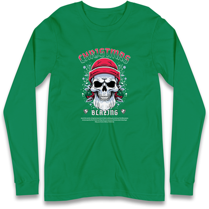 Christmas Blazing Longsleeve T Shirt