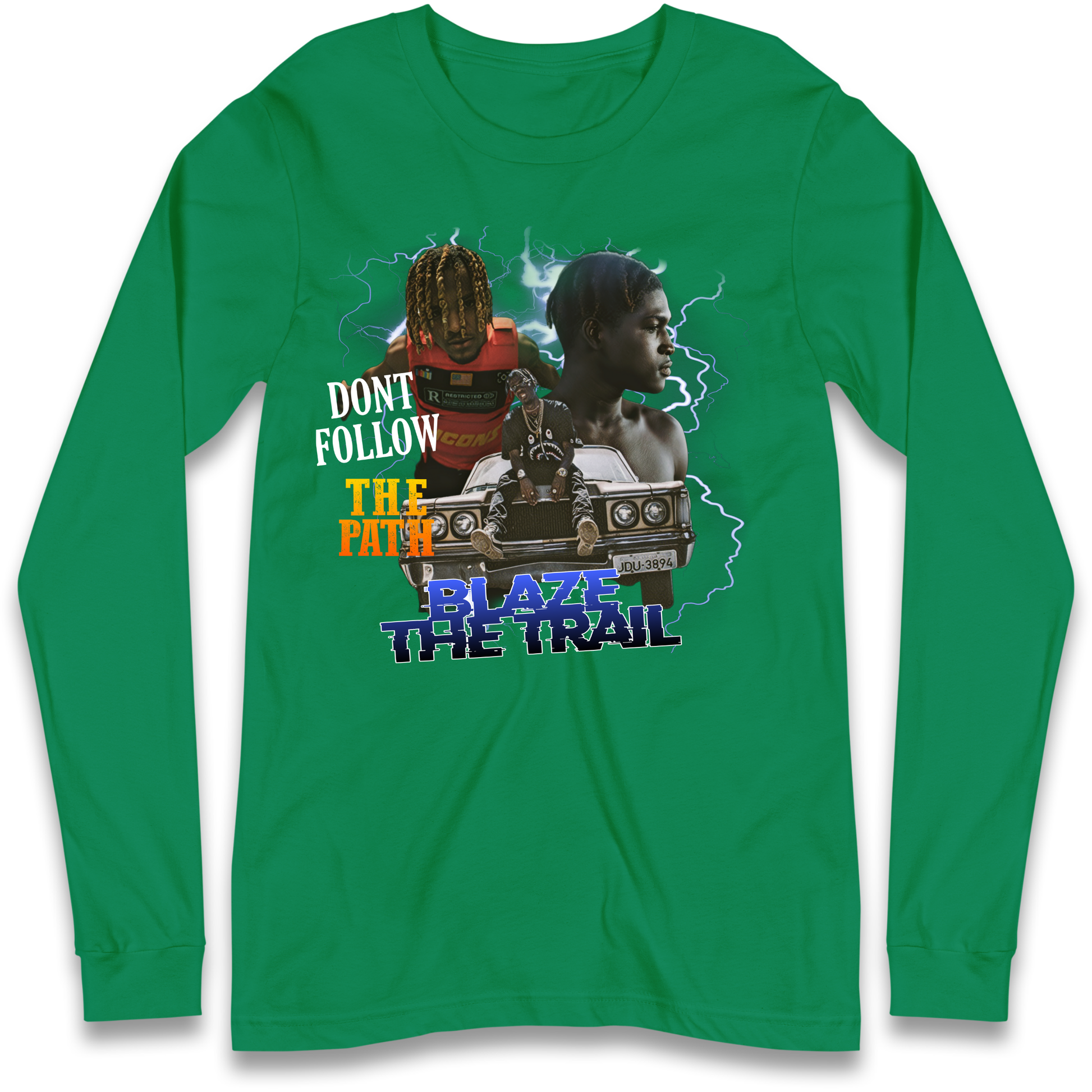 Hip Hop Blaze The Trail Longsleeve T Shirt