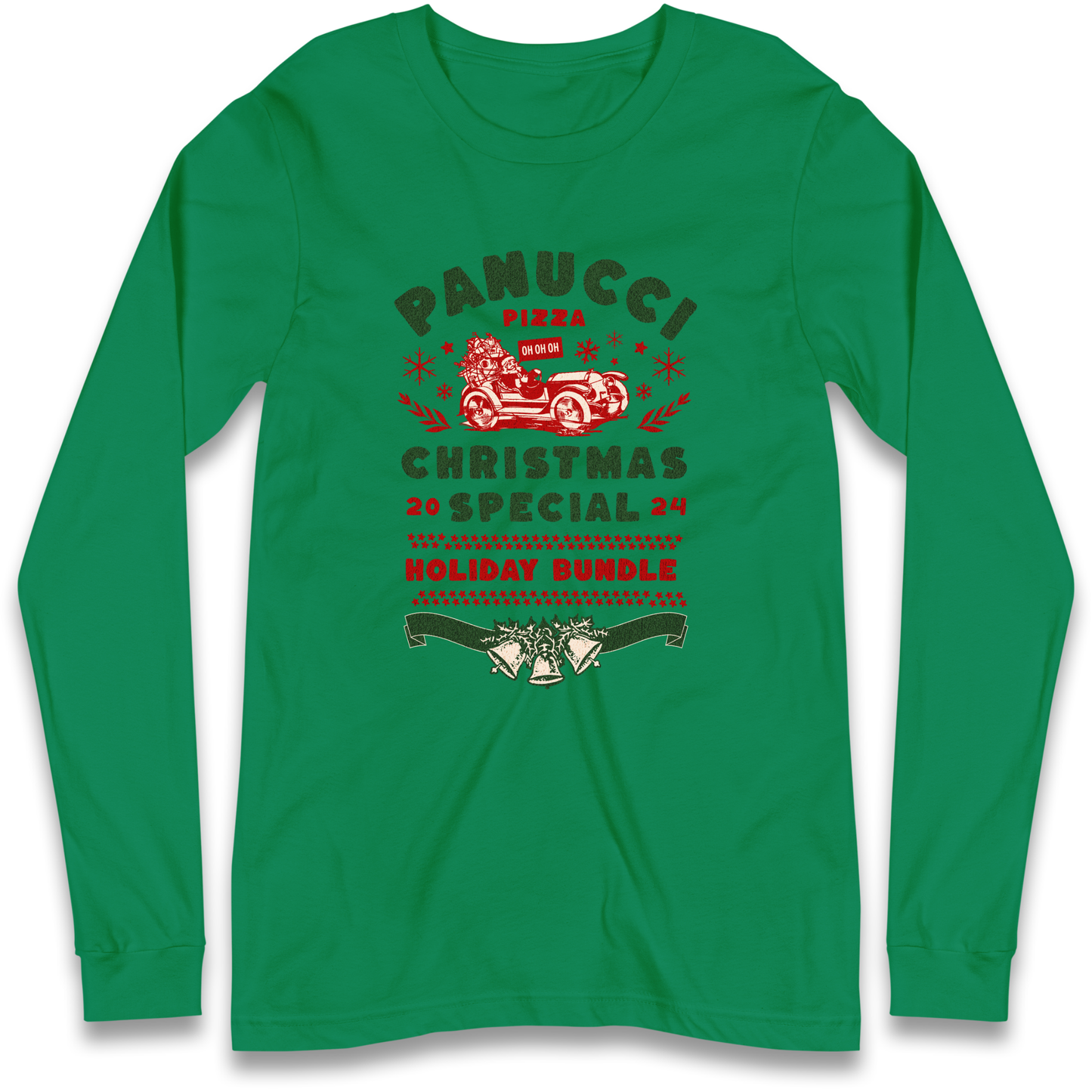 Panucci Pizza Christmas Special Christmas Longsleeve T Shirt
