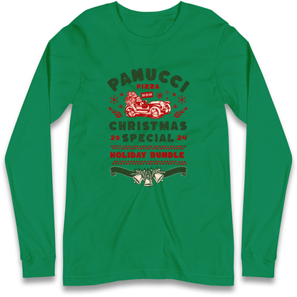 Panucci Pizza Christmas Special Christmas Longsleeve T Shirt