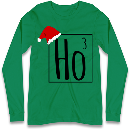Ho Ho Ho Christmas Longsleeve T Shirt