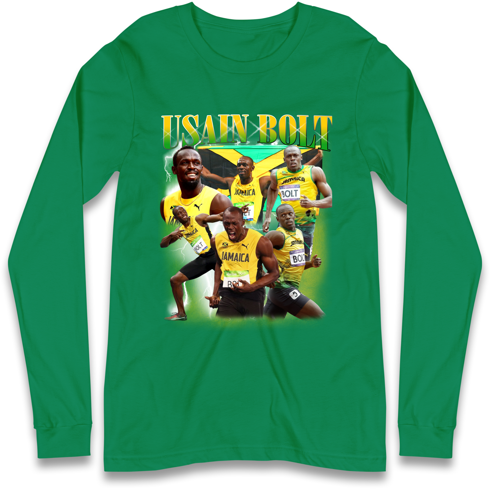 Usain Bolt Longsleeve T Shirt
