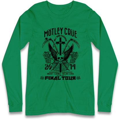 Motley Crue All Bad Things Longsleeve T Shirt