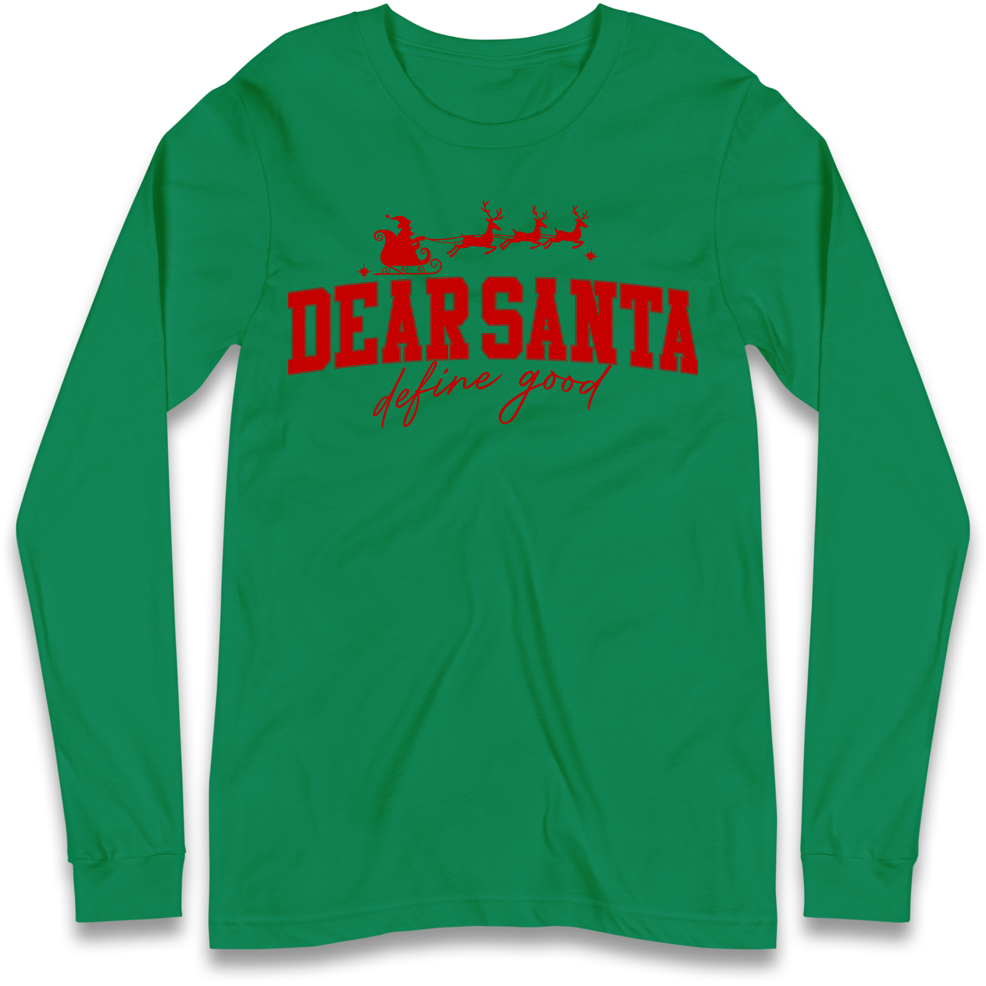 Dear Santa Christmas Longsleeve T Shirt