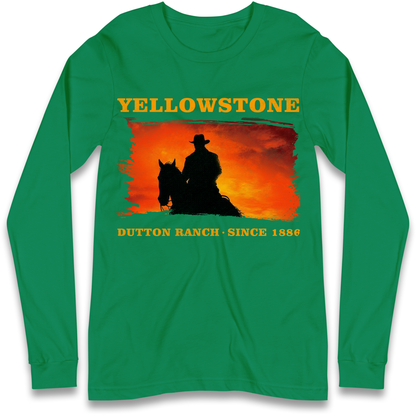 Yellowstone Dutton Ranch Since 1886 Longsleeve T Shirt
