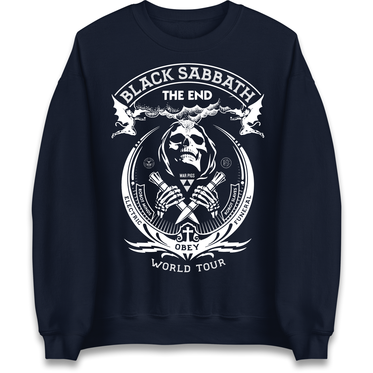 Black Sabbath The End World Tour Jumper