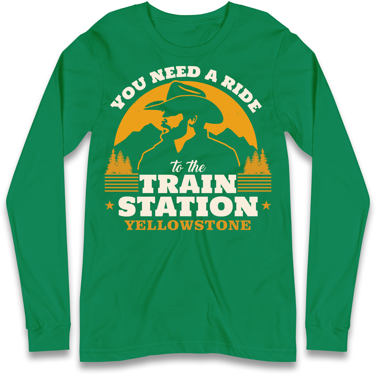 You Need A Ride To The Train Station Longsleeve T Shirt