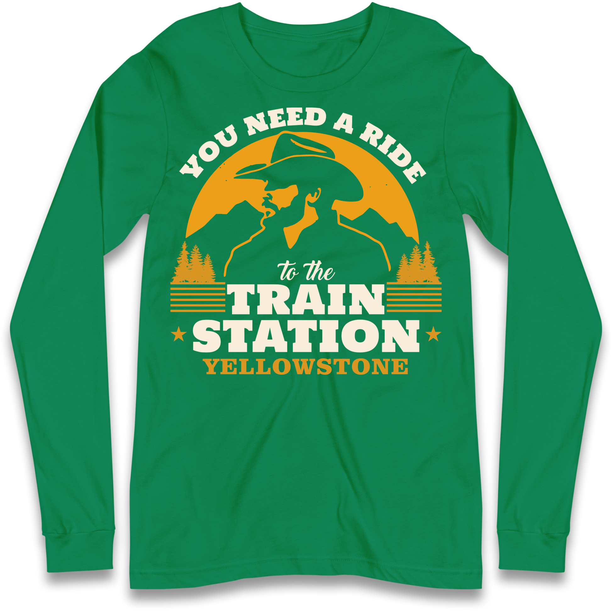 You Need A Ride To The Train Station Longsleeve T Shirt