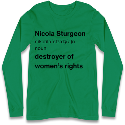 JK Rowling Nicola Sturgeon T Shirt Longsleeve T Shirt