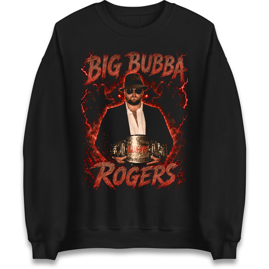 Big Bubba Rogers Big Boss Man WWF Sweatshirt