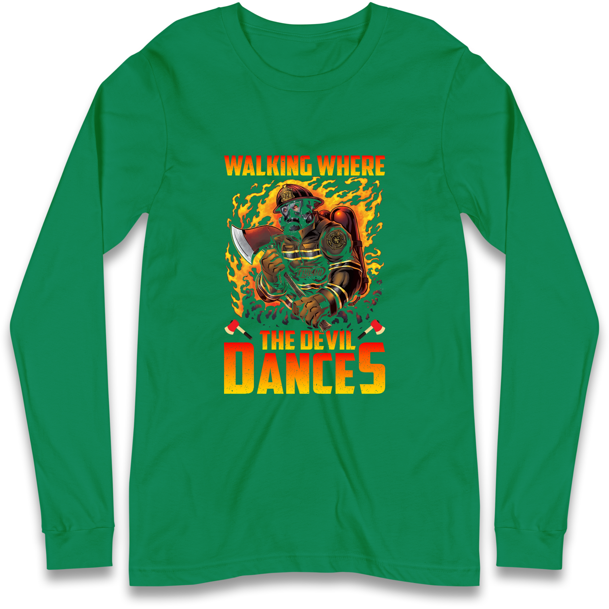 Walking Where The Devil Dances Longsleeve T Shirt