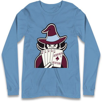 Aston Villa Ace of Clubs Banner Longsleeve T Shirt