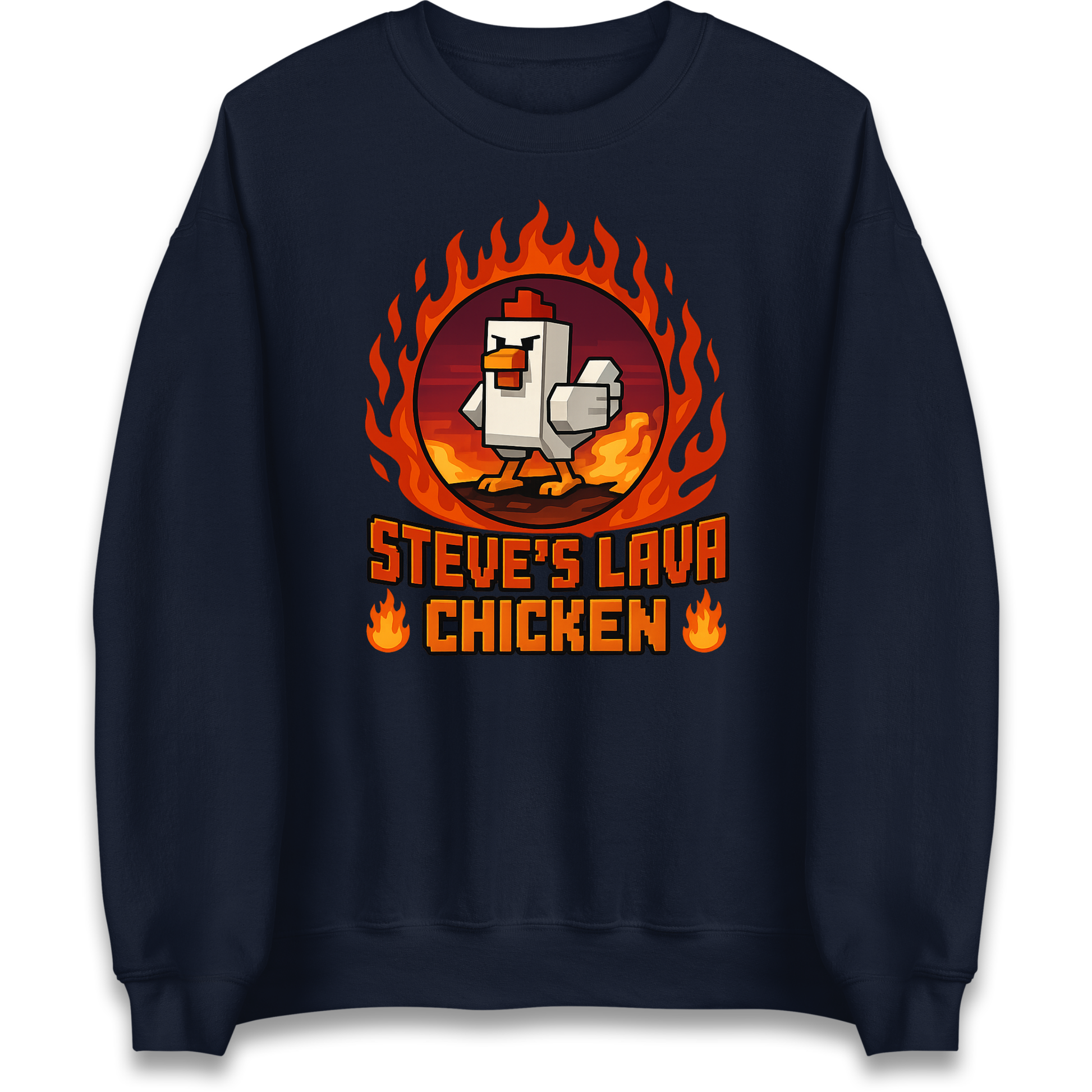 Steve Lava Chicken Jumper 