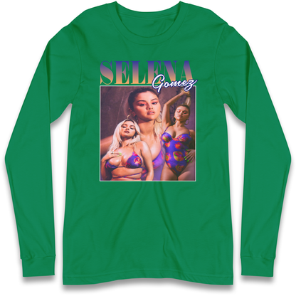 Selina Gomez Longsleeve T Shirt