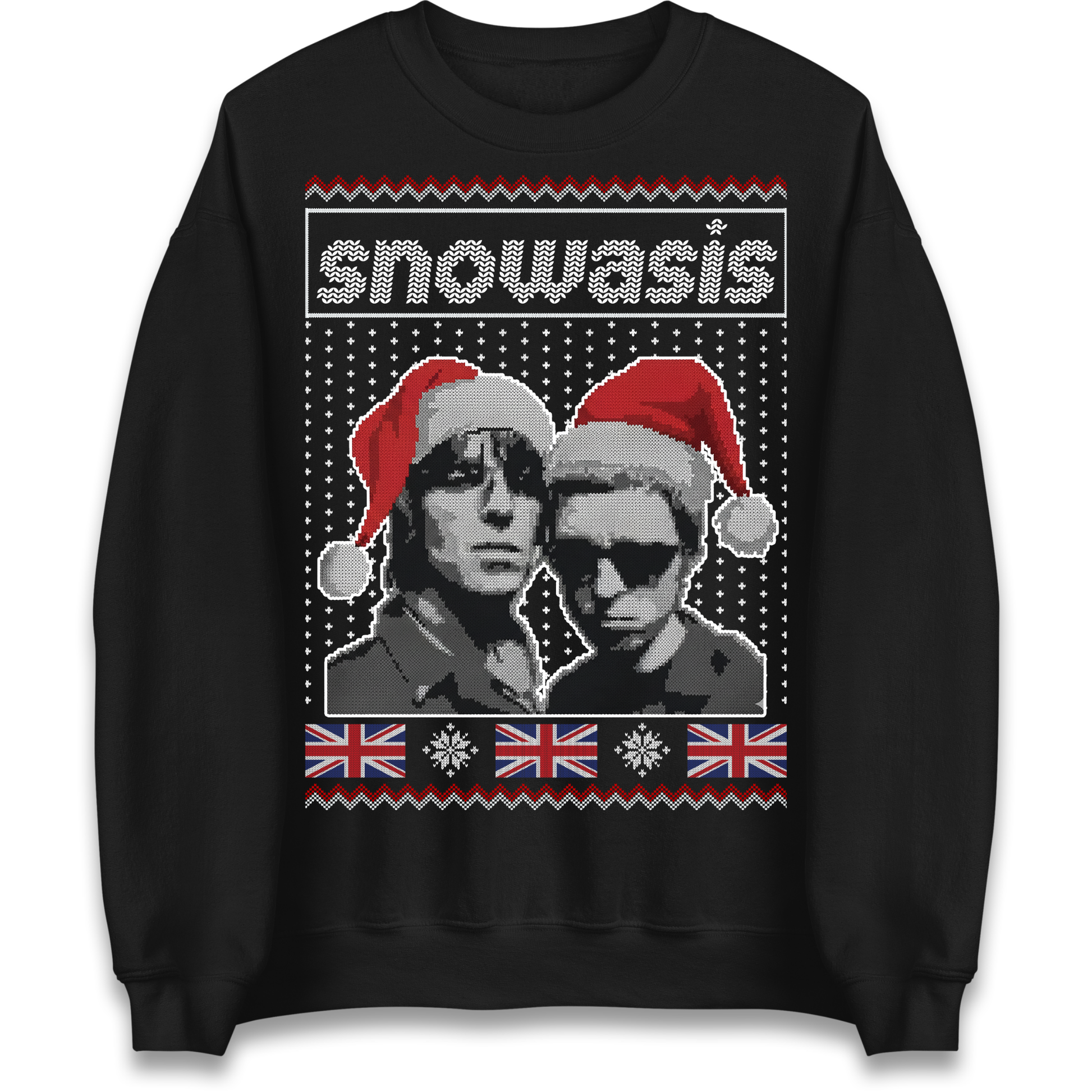 Snowasis Union Jack Christmas Jumper