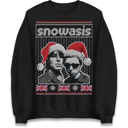 Snowasis Union Jack Christmas Jumper