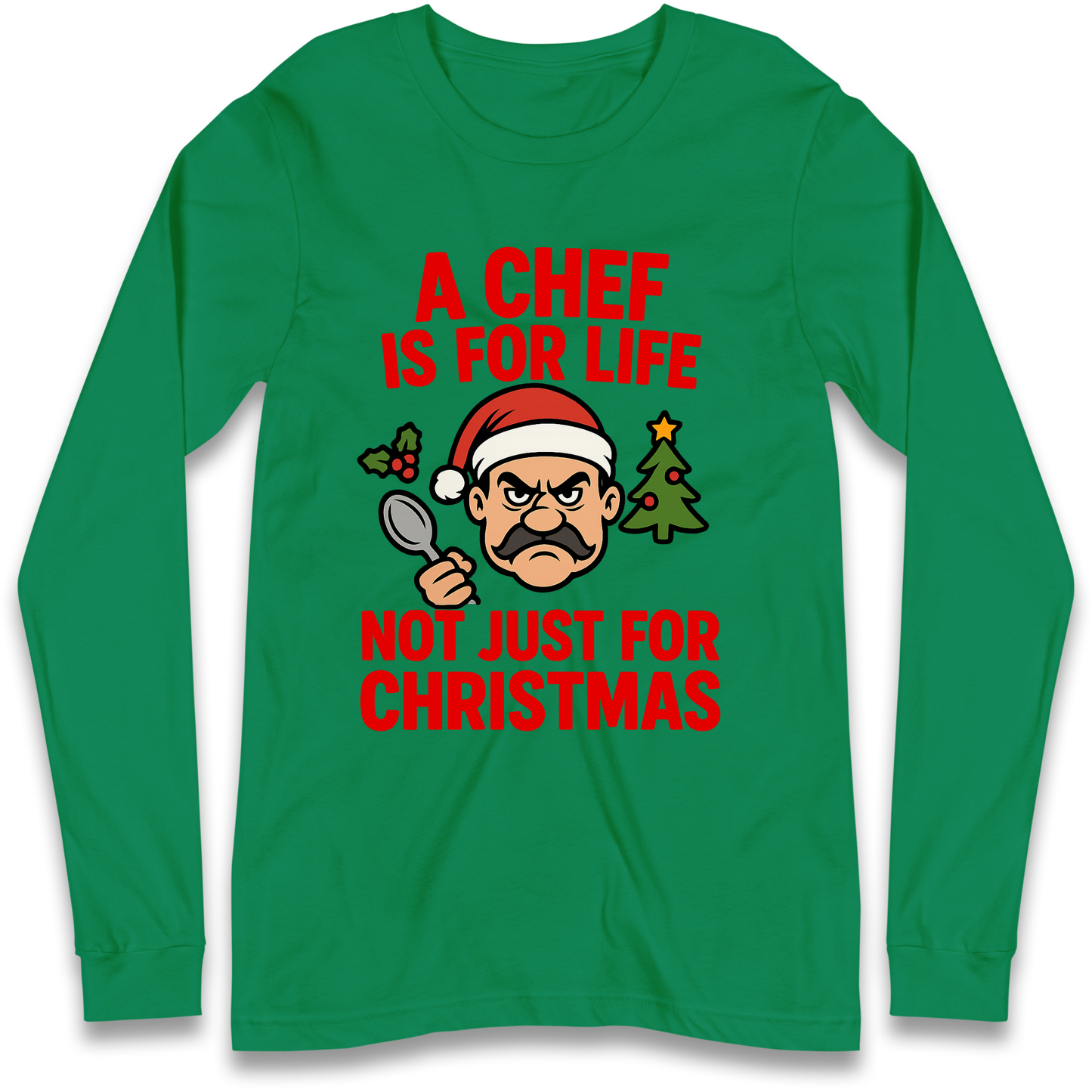 Chef Christmas Longsleeve T Shirt