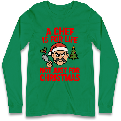 Chef Christmas Longsleeve T Shirt