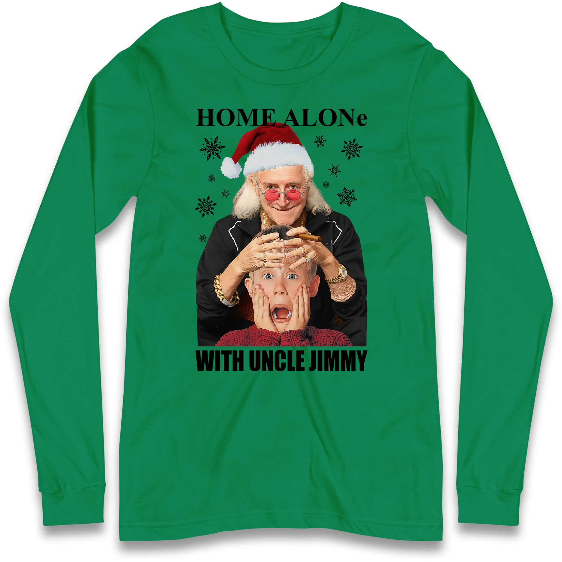 Home Alone Uncle Jimmy Longsleeve T-Shirt