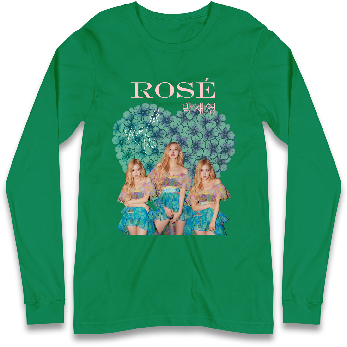 Rose K Pop Longsleeve T Shirt