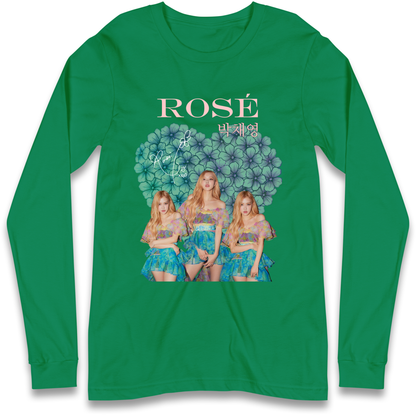 Rose K Pop Longsleeve T Shirt
